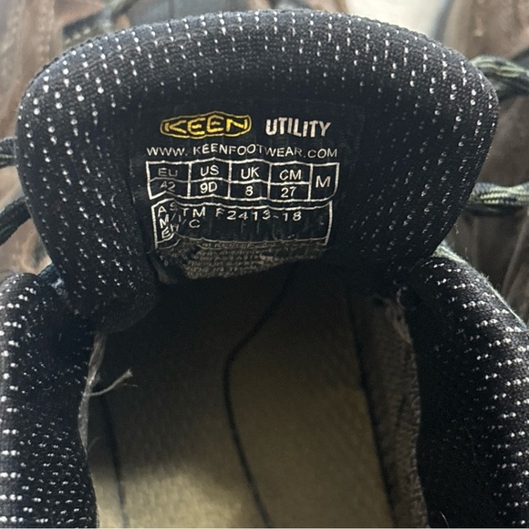 KEEN KEY-TECH Utility Men's Detroit XT Mid Steel Toe Waterproof Work Boot Sz9D - Picture 8 of 12